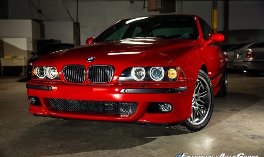 На продаж виставили культовий BMW M5 E39 з пробігом 1200 км
