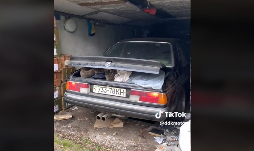 У київському гаражі знайшли відразу дві раритетні BMW Aplina (відео)