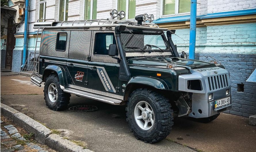 Як виглядає найдивніший і найнезвичніший Land Rover в Україні (фото)