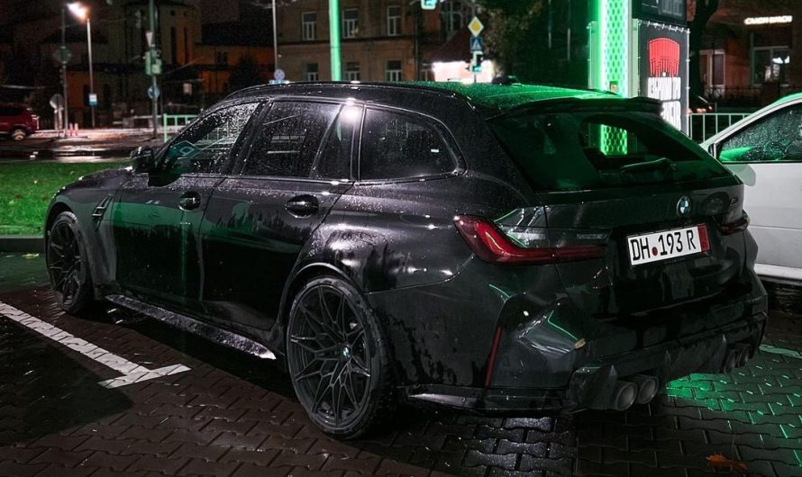 В Україні помітили новітній заряджений універсал BMW M3 (фото)