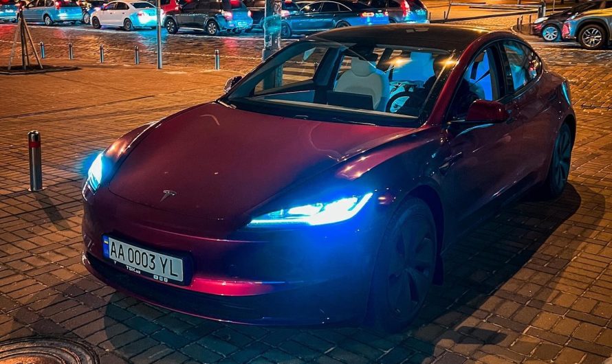 Нова Tesla Model 3 2024 уже приїхала до України (фото)