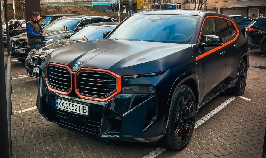 У Києві з’явився найдорожчий кросовер BMW на 750 сил (фото)