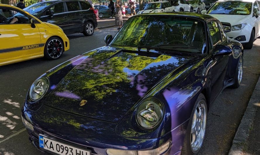 У Ірландії засвітився рідкісний Porsche 911 з України (фото)