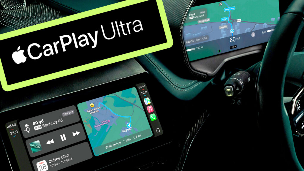Apple представив CarPlay Ultra — революційну систему для повного контролю всіх екранів у вашому авто