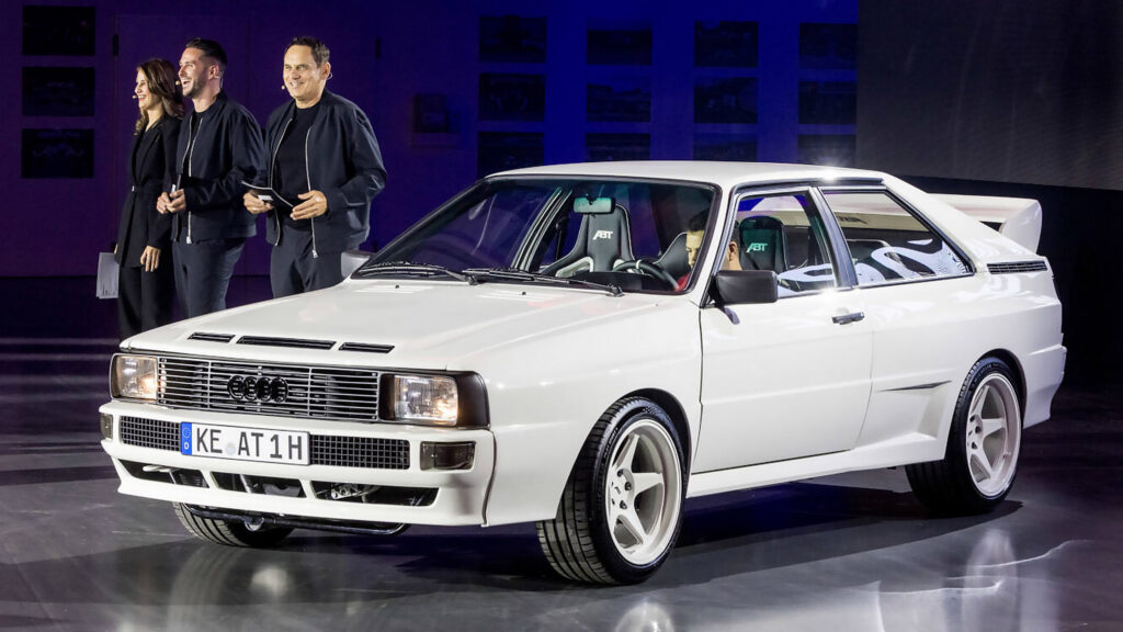 Ауді Кватро від ABT отримав рестомод на 523 кінські сили та стиль Sport Quattro