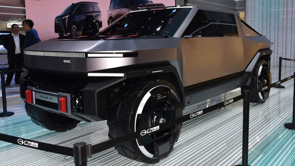GAC представить пікап у стилі Cybertruck у 2027 році