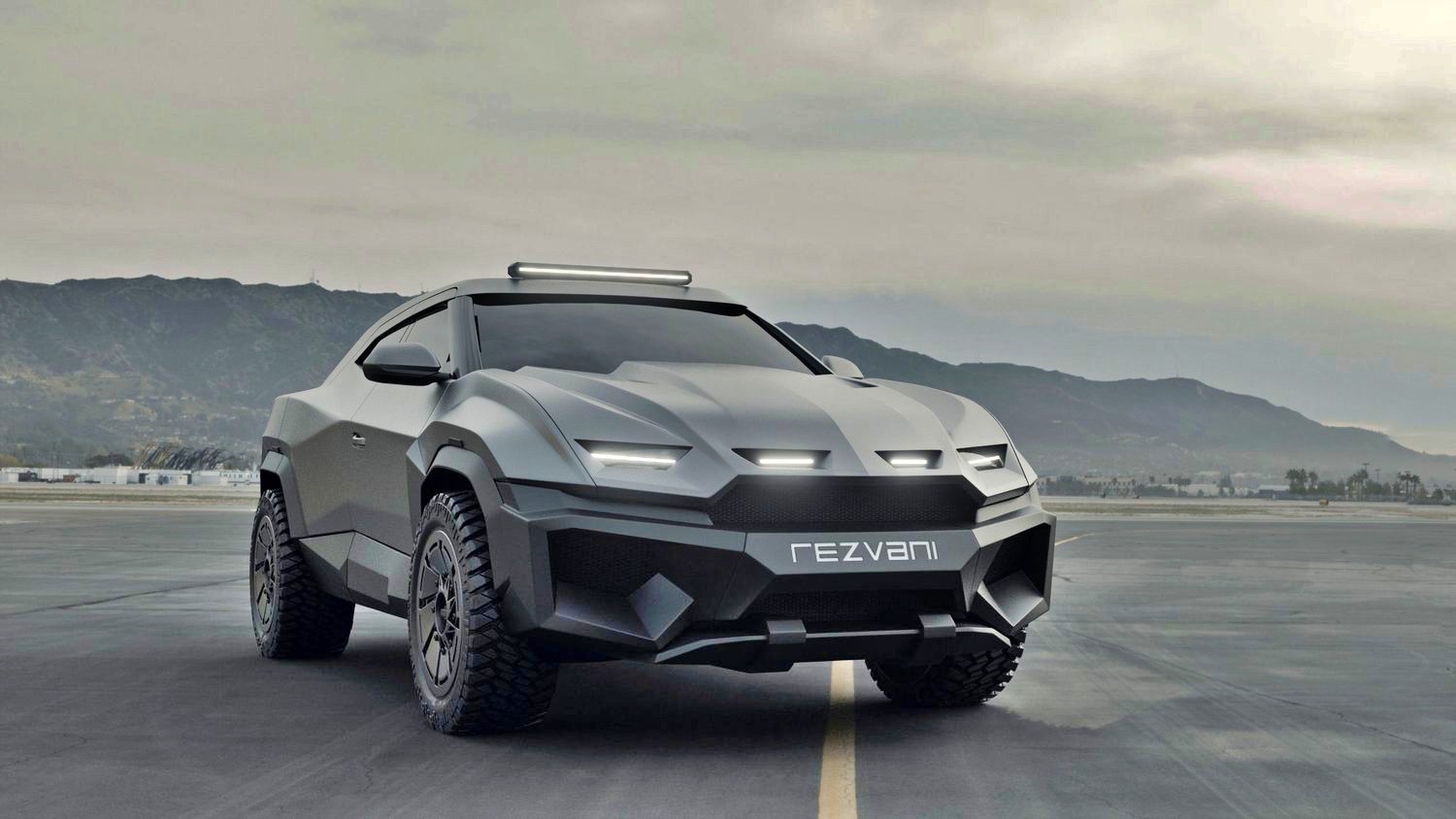 Rezvani зробив депутатський Lamborghini Urus з бронею та димовою завісою