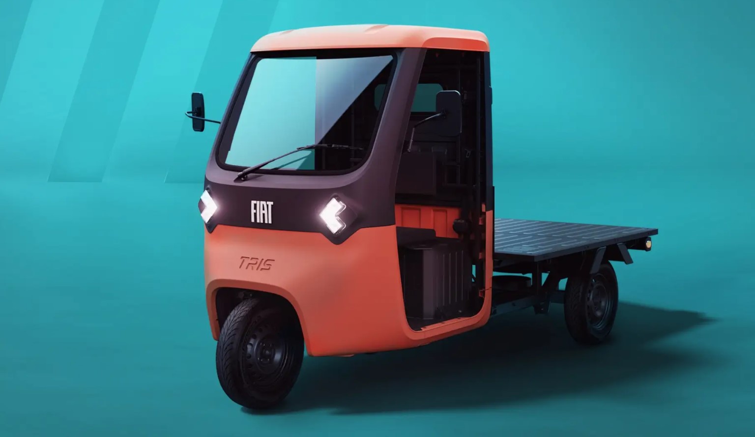 FIAT презентував електричний трицикл Tris за 12 тисяч євро (фото)