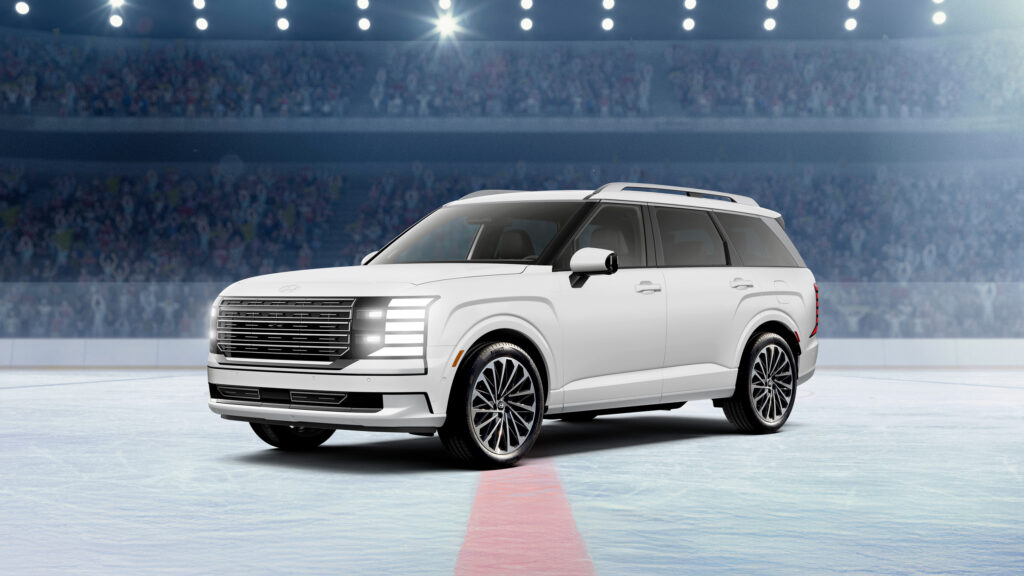 Деталі салону Hyundai Palisade NHL Edition