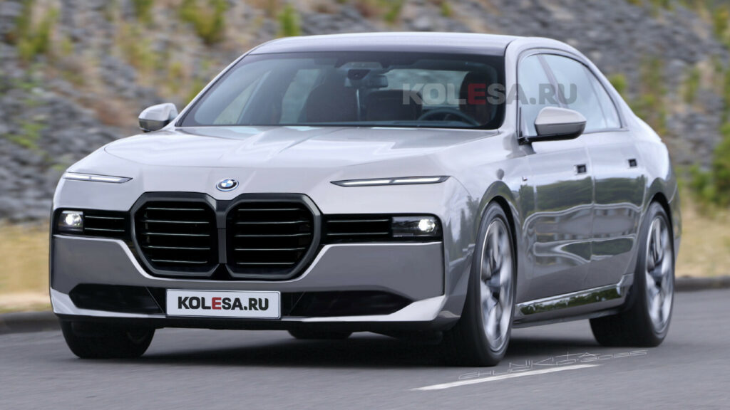 BMW 7-Series Neue Klasse спереду