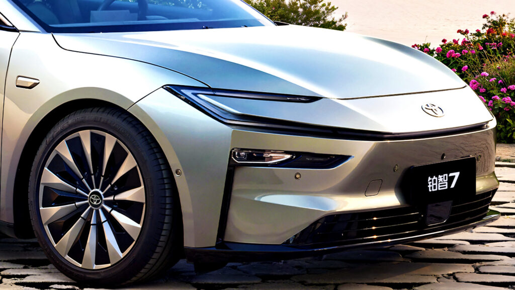 Новий флагманський електромобіль Toyota вже представлений, але не для нашого ринку