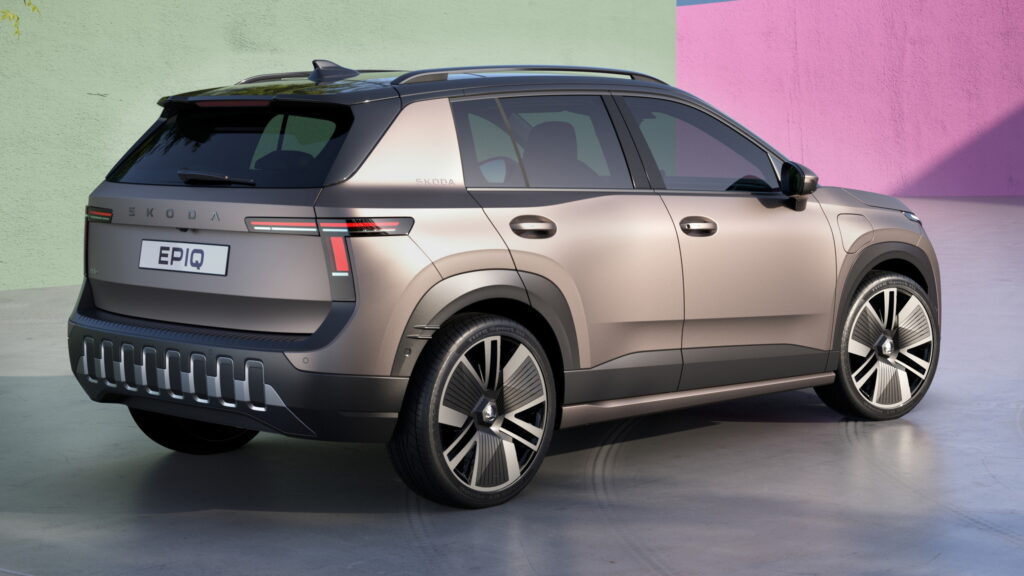 Skoda Epiq задний вид