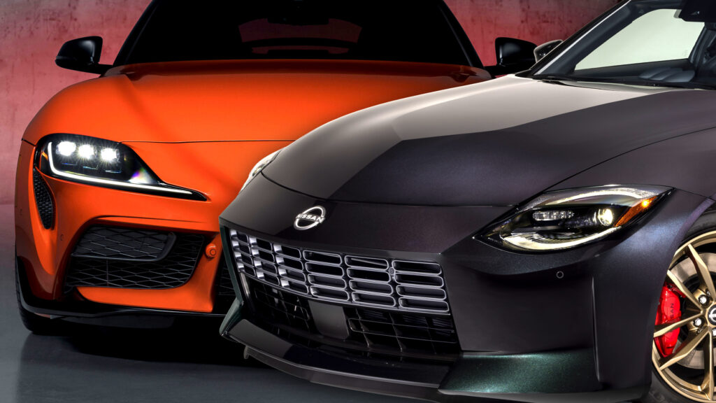 Nissan Z перемагає Toyota Supra в боротьбі за продажі спорткарів у США