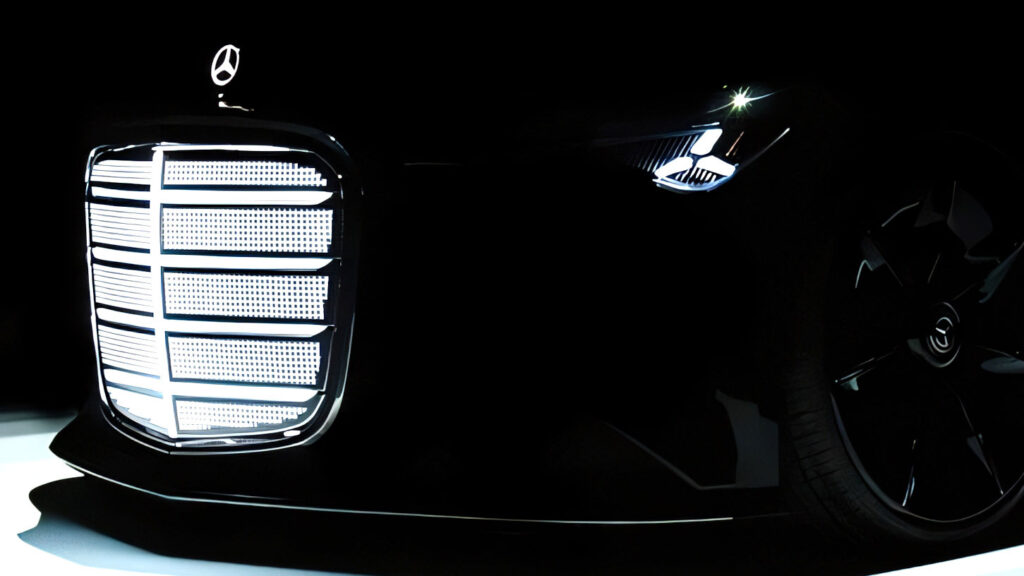 Новий тизер Mercedes Coupe нагадує поетичне звернення до минулого та майбутнього