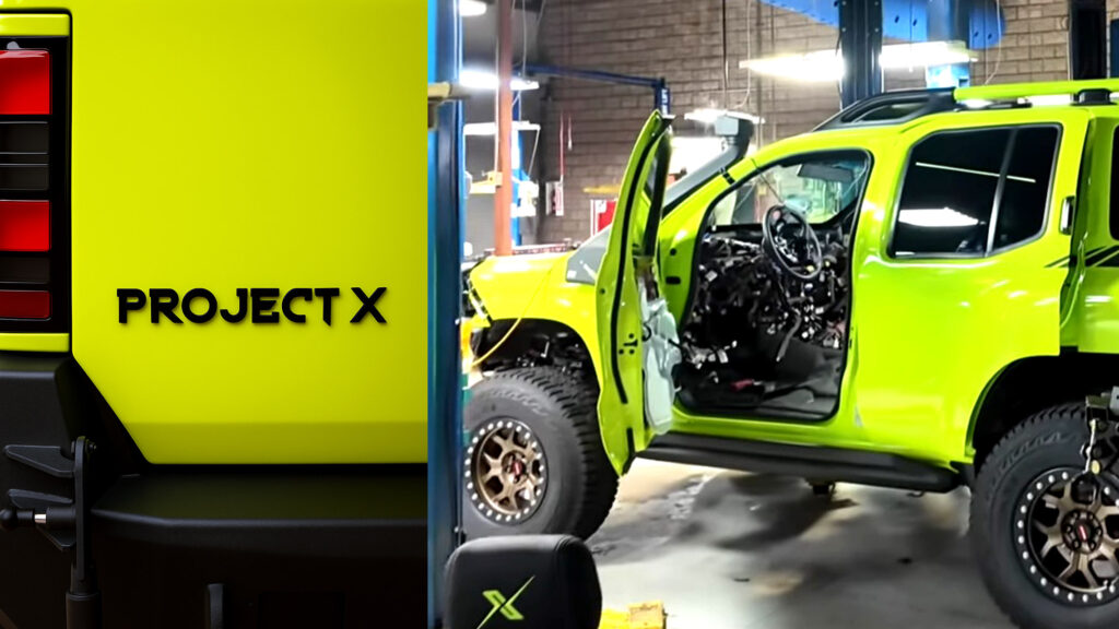 Концепт Nissan Xterra з V8 та механічною коробкою передач