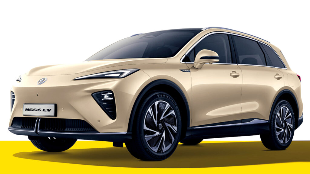 Новий електромобіль MG S6 випадково розкрили дочасу