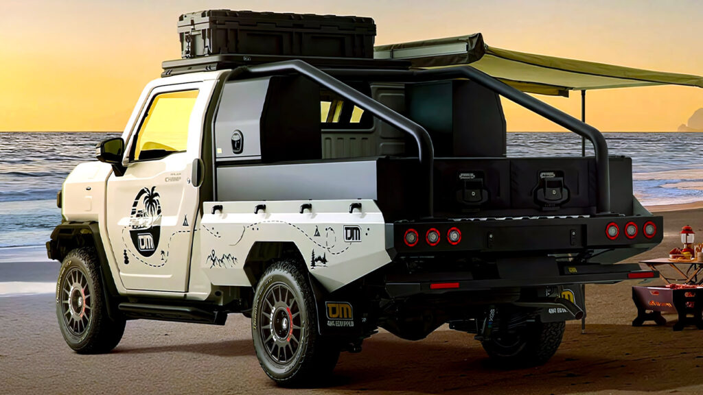 Toyota скорочує колісну базу свого пікапа Hilux Champ до мінімальних розмірів