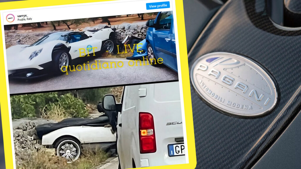 Власний автомобіль Зонда Хорасіо Пагані потрапив у аварію під час ралі бренду