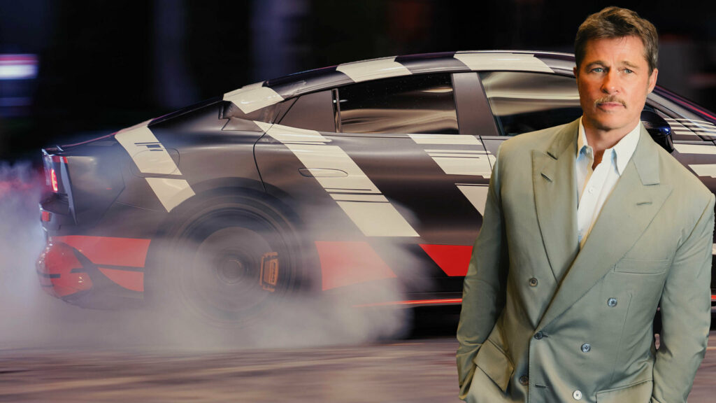 Mercedes залучає Бреда Пітта для просування свого конкурента Porsche Taycan