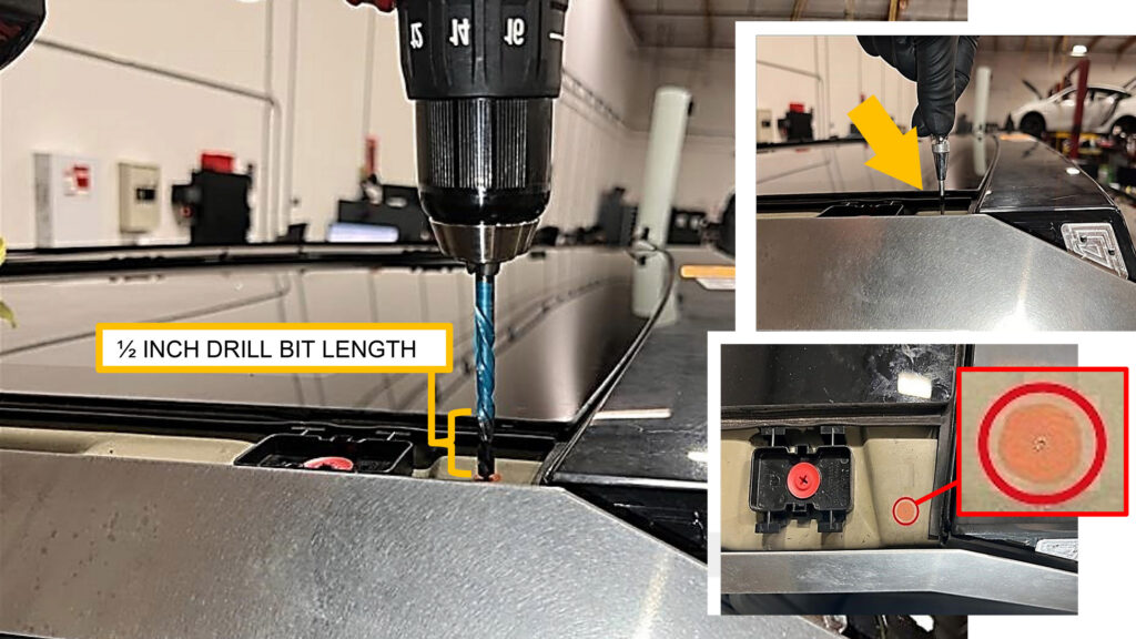 Тесла зрозуміла, що клей не втримає вантажівку цілісною