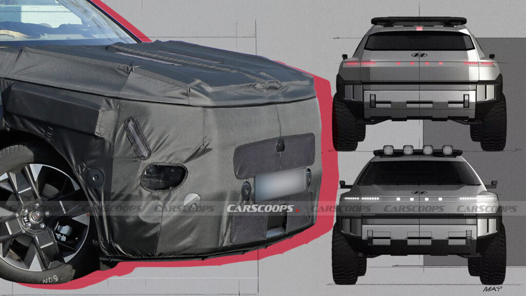 Hyundai Tucson 2027 року помічений під час випробувань у Німеччині під час таємного перебування на автосалоні в Лос-Анджелесі