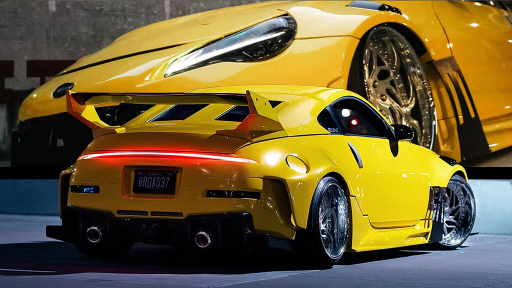 Цей кіберпанк-Ніссан Z виглядає забороненим як мінімум у трьох часових поясах