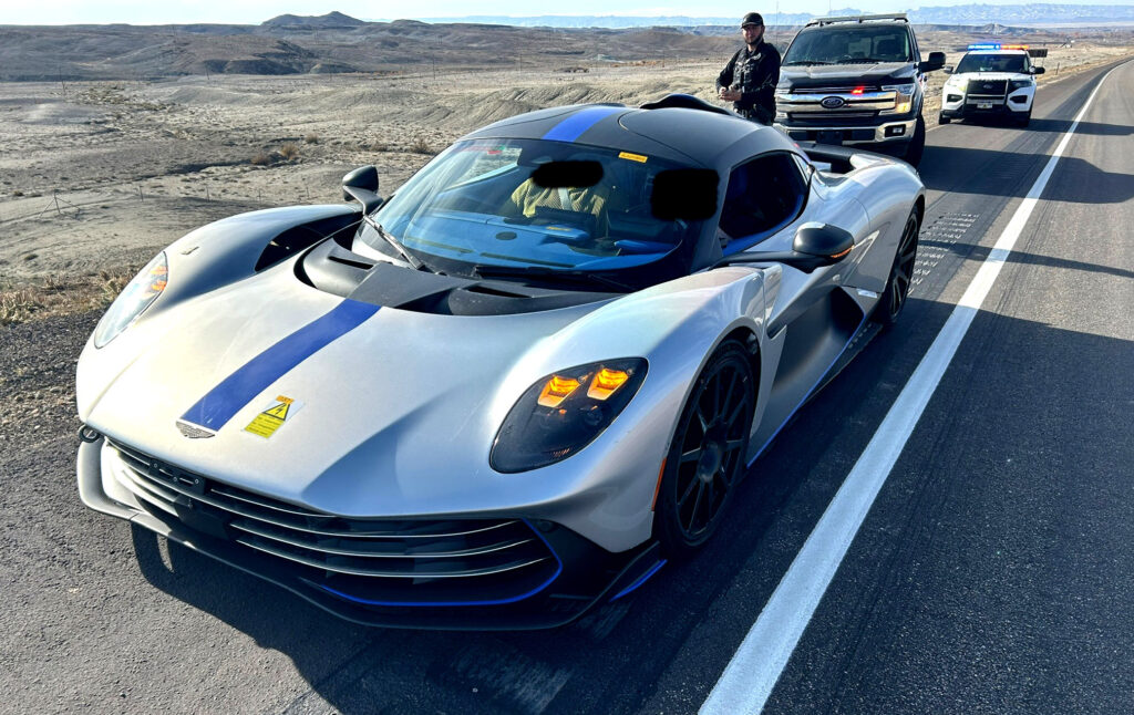  Utah Cops Pulled Over A $1.5M Aston Martin Prototype For “Burning Up The Road”