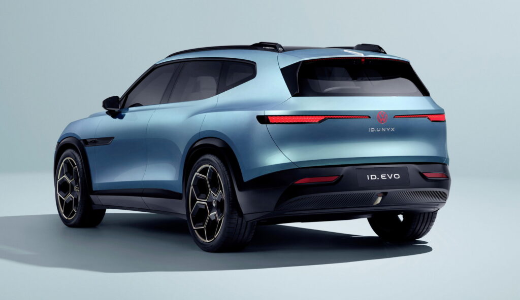 VW’s New Electric SUV For China Has A Glowing Wolf Logo
