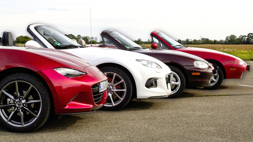 Тепер за новий Miata ви платите менше, ніж тридцять шість років тому