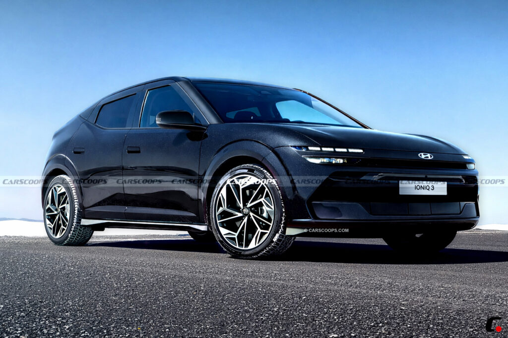 Hyundai Ioniq 3 ззаду