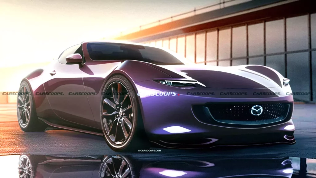 Майбутня Mazda MX-5 Miata червоного кольору