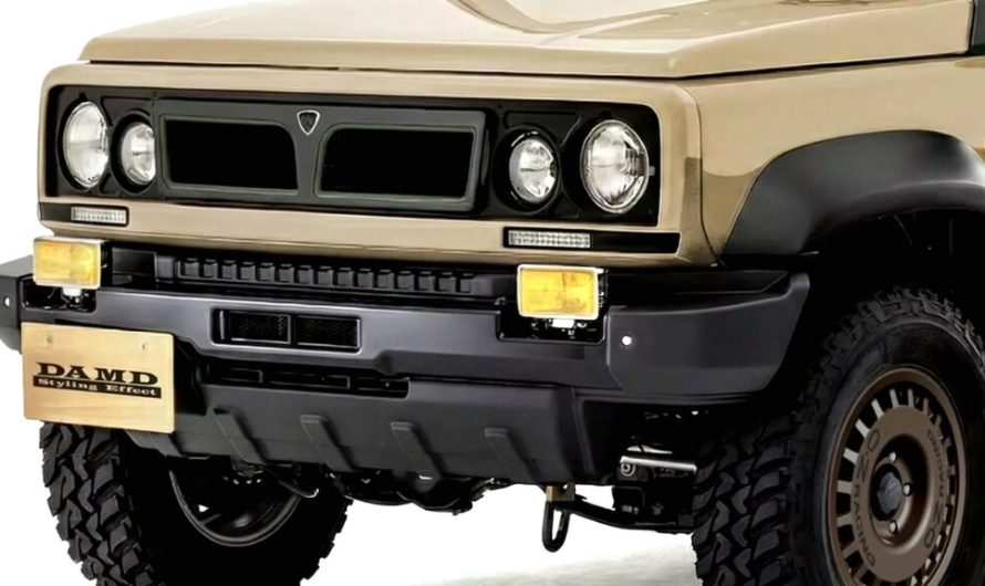 Lancia ніколи не випускала такий позашляховик, тому Damd зібрали його на базі Suzuki