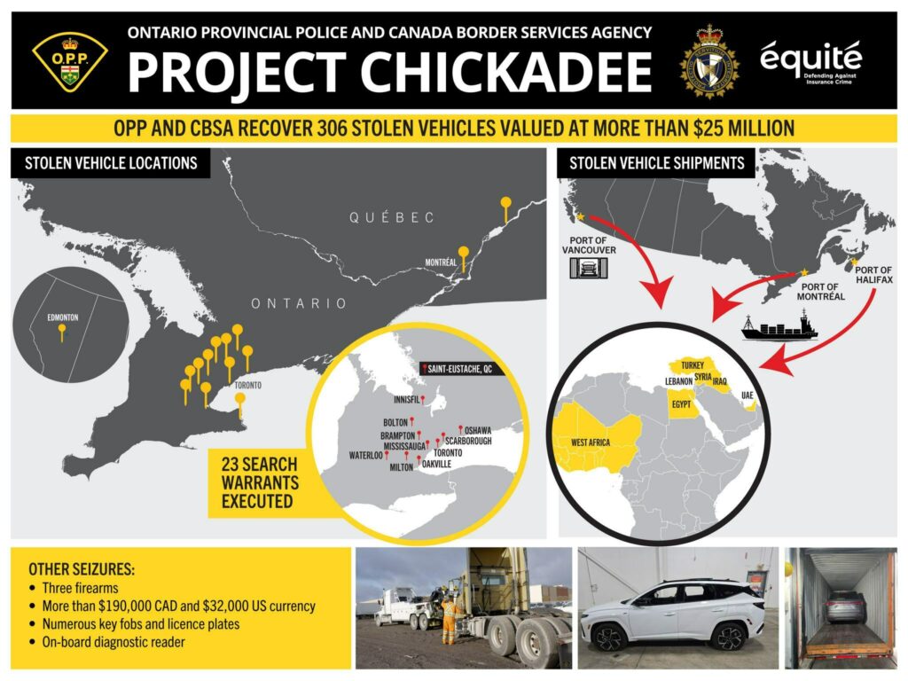 Чотири вкрадені авто стали ключем до сотень інших, схованих на виду