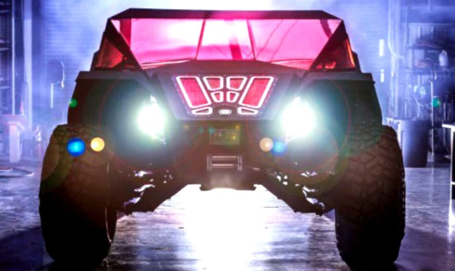 Цей Хаммер нагадує Бетмобіль, що загубився в космосі