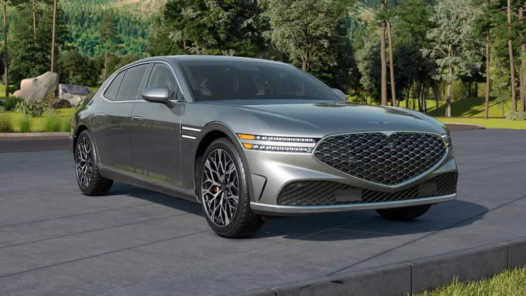 Деталь бампера Genesis G90