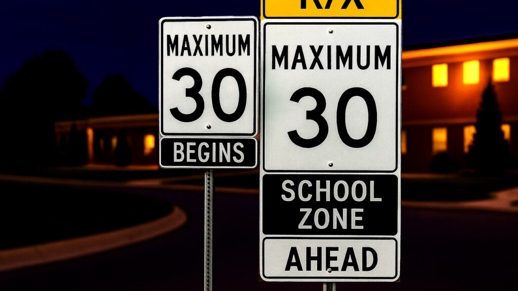 Знаки обмеження швидкості в Торонто настільки великі, що потребують нових стовпів