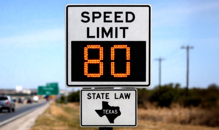 Обмеження швидкості в Техасі тепер може змінюватися прямо під час руху