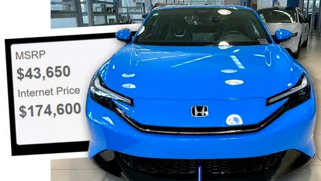 Дилер пояснює ціну в $174 600 за Prelude: це лише на $15 000 вище рекомендованої вартості