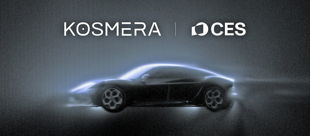 Стилізоване зображення логотипу або концепту Kosmera