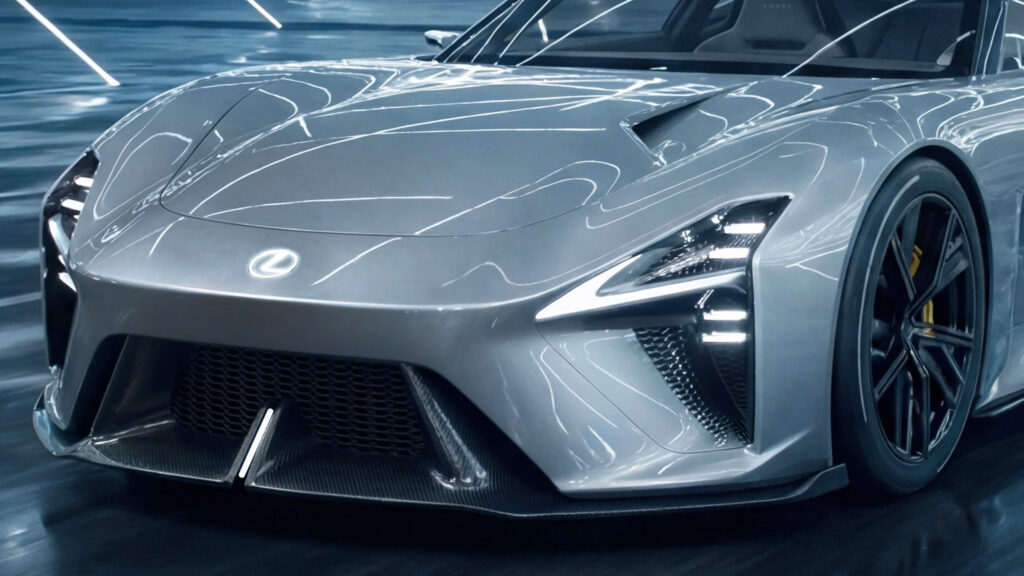 Lexus LFA повертається як електромобіль без знаменитого V10 двигуна