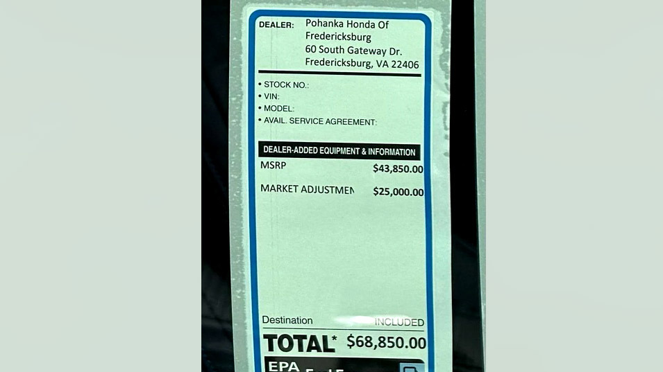 Хлопці, ми встановили рекорд націнки дилера на Honda Prelude