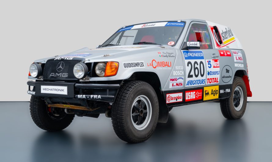 У Німеччині продають раритетний ралійний позашляховик Mercedes-Benz G 600 TE AMG Для “Дакару” (фото)