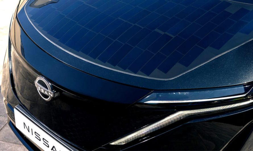 Концепт Nissan Ariya може поповнити запас ходу на 14 миль щодня, але лише за сприятливих сонячних умов