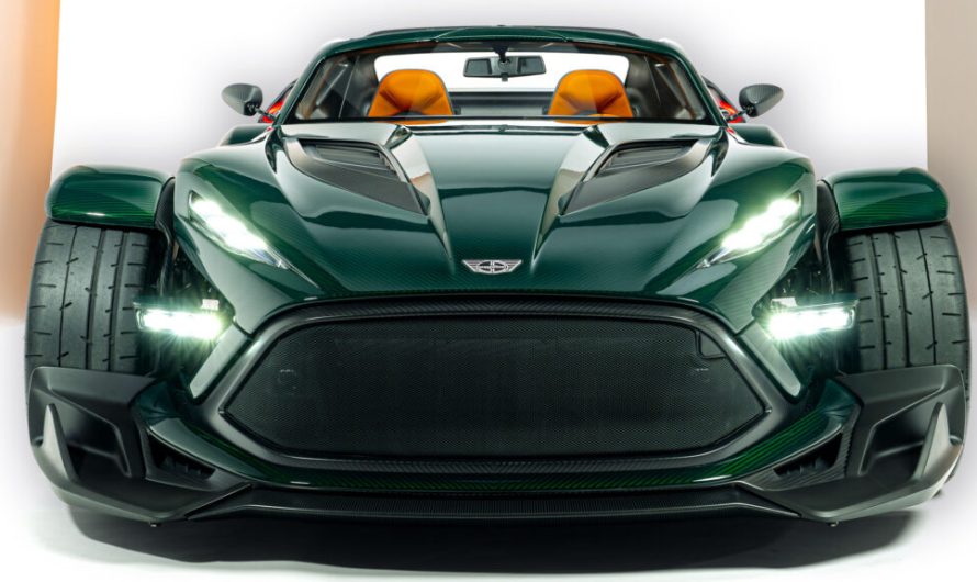 Нова модель Donkervoort P24 RS отримує американський двигун замість німецького та повністю відкриту конструкцію