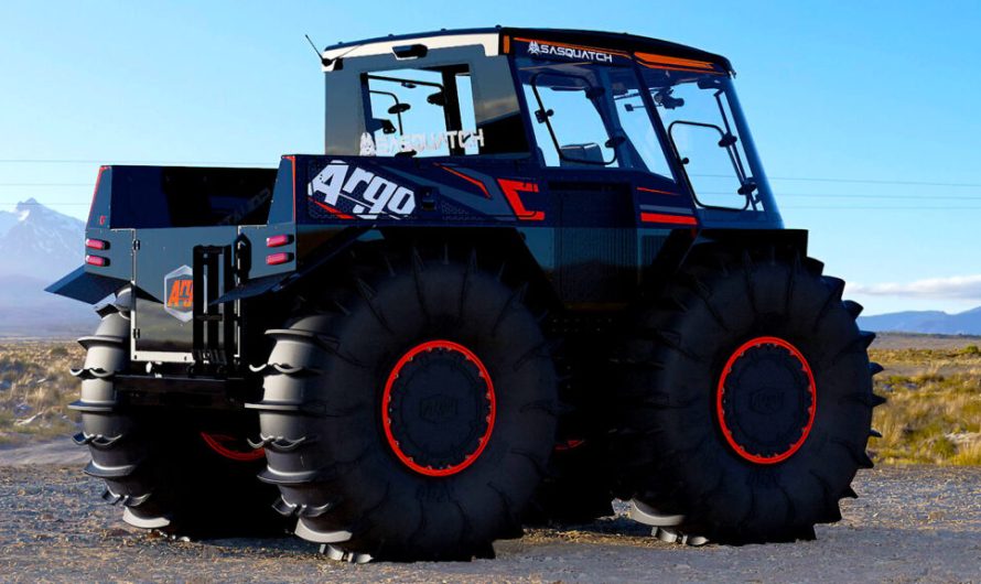 Цей канадський позашляховик за 190 тисяч доларів крутиться на місці, долає водні перешкоди та допомагає бабусі під час снігової заметі