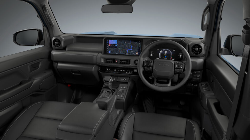 Interior of Toyota Land Cruiser FJ