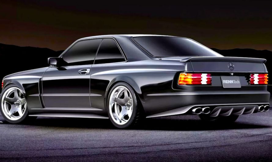 Цей незвичайний рестомод Mercedes має двигун від суперкара