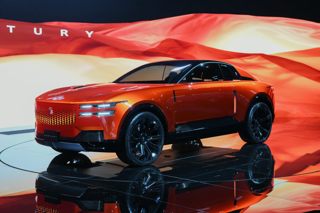 Фронтальний вигляд Toyota Century Coupe Concept