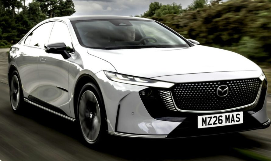 Нова Mazda 6e коштує в Великобританії більш ніж удвічі дорожче, ніж у Китаї