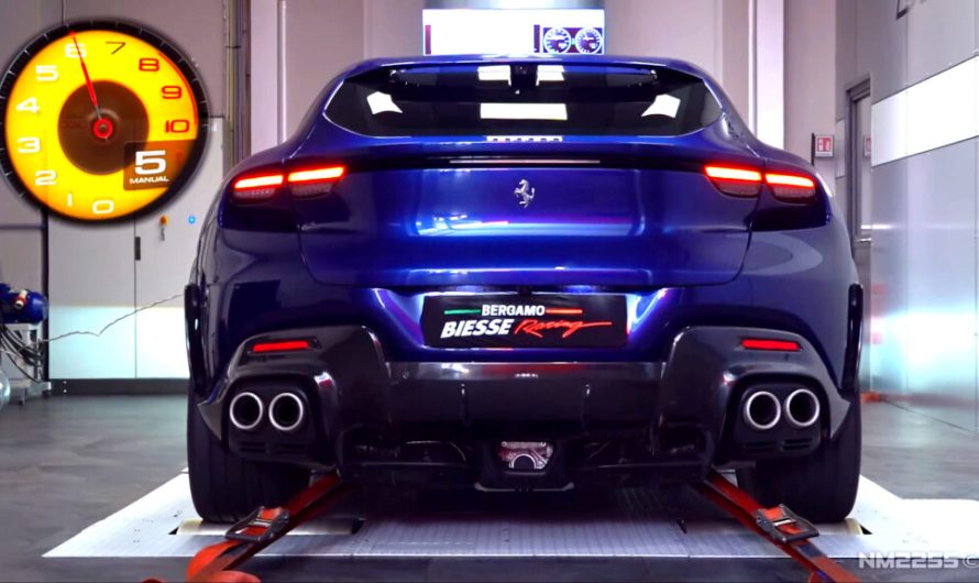 Динамічне випробування позашляховика Ferrari демонструє несподівані можливості класичного V12 двигуна